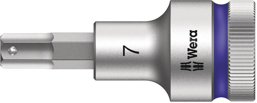 Wera 8740 C HF Zyklop Bit dop-combinatie met Vasthoudfunctie met 1 2" Aandrijving 7.0 x 60 mm 1 stuk(s) 05003823001