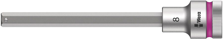 Wera 8740 C HF Zyklop Bit dop-combinatie met Vasthoudfunctie met 1 2" Aandrijving 8.0 x 140 mm 1 stuk(s) 05003844001