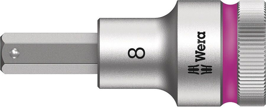Wera 8740 C HF Zyklop Bit dop-combinatie met Vasthoudfunctie met 1 2" Aandrijving 8.0 x 60 mm 1 stuk(s) 05003824001