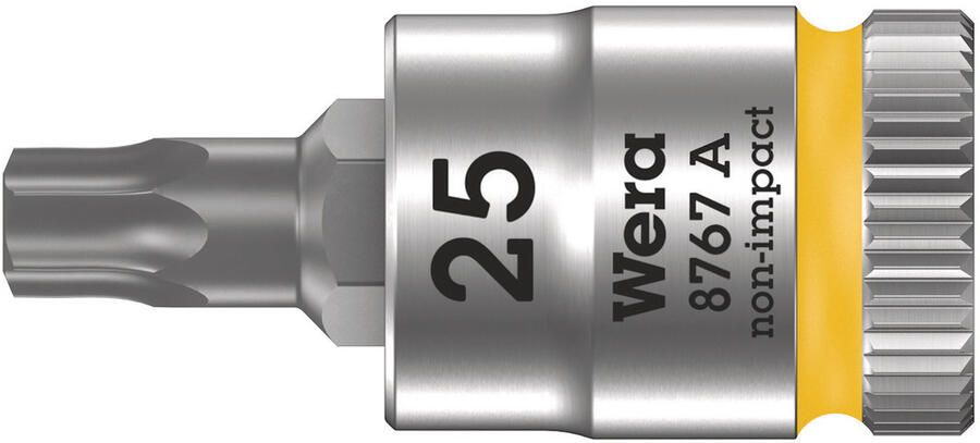Wera 8767 A TORX Zyklop Bitdop met 1 4"-aandrijving TX 25 x 28 mm 05003392001