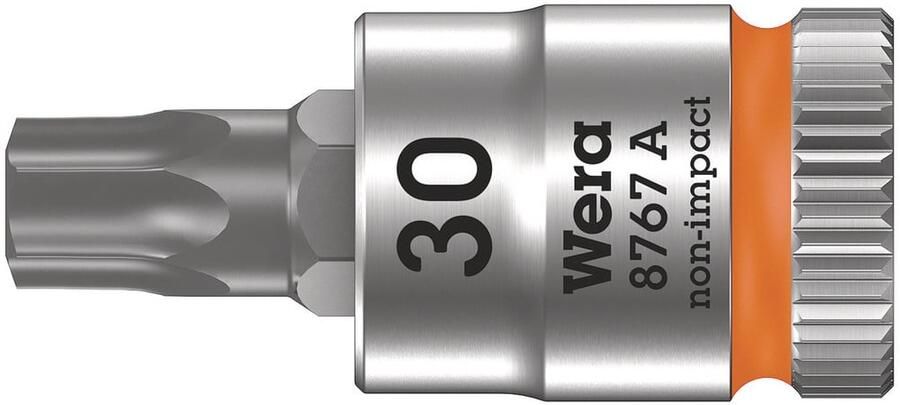 Wera 8767 A TORX Zyklop Bitdop met 1 4"-aandrijving TX 30 x 28 mm 05003393001