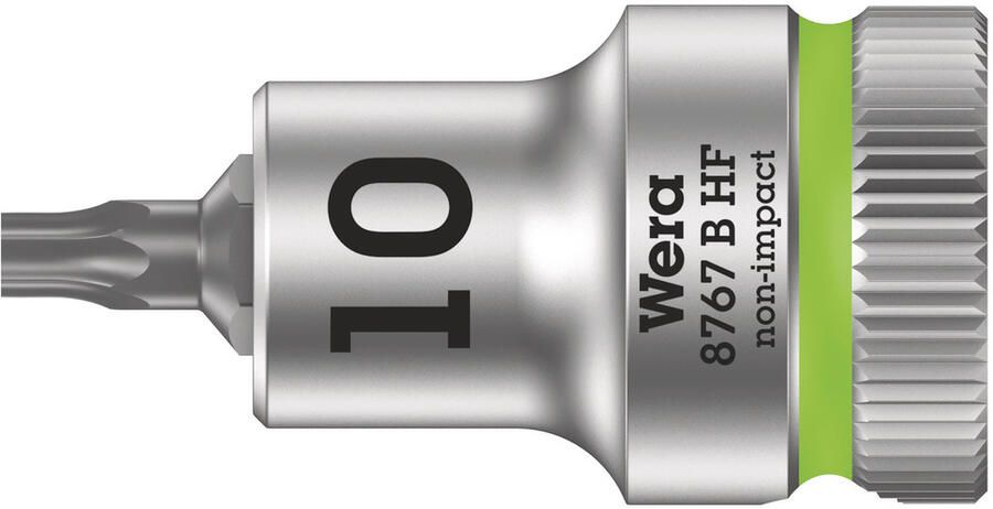 Wera 8767 B HF TORX Zyklop Bitdop met 3 8"-aandrijving met vasthoudfunctie TX 10 x 35 mm 1 stuk(s) 05003059001