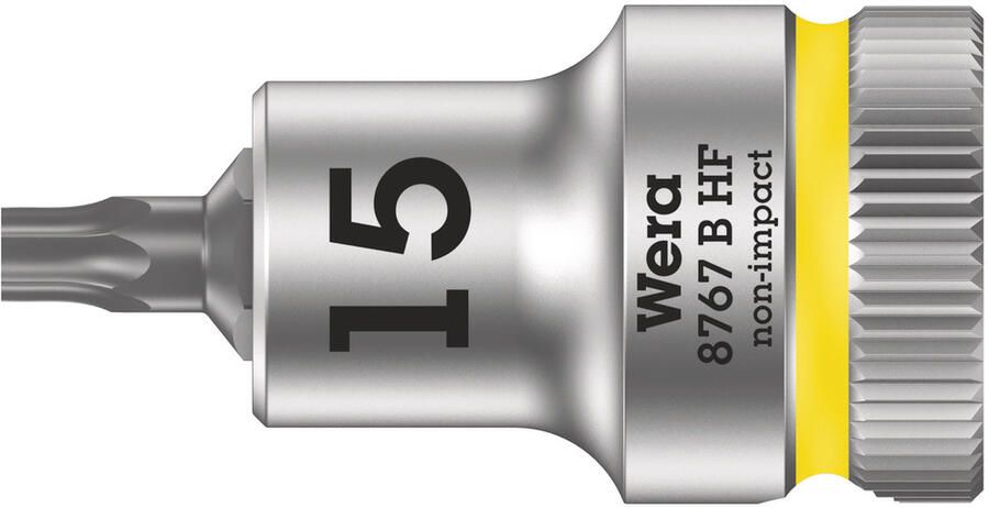 Wera 8767 B HF TORX Zyklop Bitdop met 3 8"-aandrijving met vasthoudfunctie TX 15 x 35 mm 1 stuk(s) 05003060001