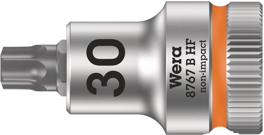 Wera 8767 B HF TORX Zyklop Bitdop met 3 8"-aandrijving met vasthoudfunctie TX 30 x 35 mm 1 stuk(s) 05003066001
