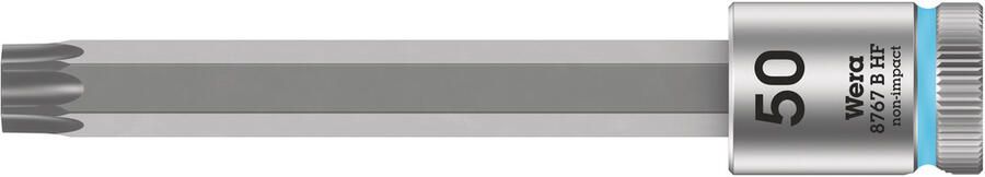 Wera 8767 B HF TORX Zyklop Bitdop met 3 8"-aandrijving met vasthoudfunctie TX 50 x 100.5 mm 1 stuk(s) 05003073001 - Foto 2