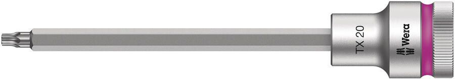 Wera 8767 C HF TORX Zyklop Bit dop-combinatie met 1 2" Aandrijving met Vasthoudfunctie TX 20 x 140 mm 1 stuk(s) 05003850001