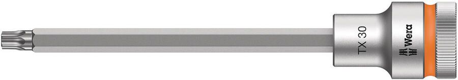 Wera 8767 C HF TORX Zyklop Bit dop-combinatie met 1 2" Aandrijving met Vasthoudfunctie TX 30 x 140 mm 1 stuk(s) 05003853001