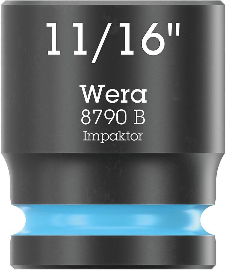 Wera 8790 B Impaktor-dop met 3 8"-aandrijving 11 16" x 30 mm 05005521001