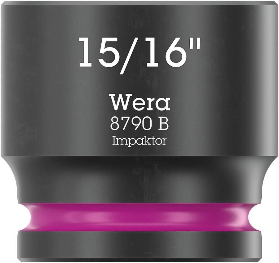 Wera 8790 B Impaktor-dop met 3 8"-aandrijving 15 16" x 32 mm 05005525001