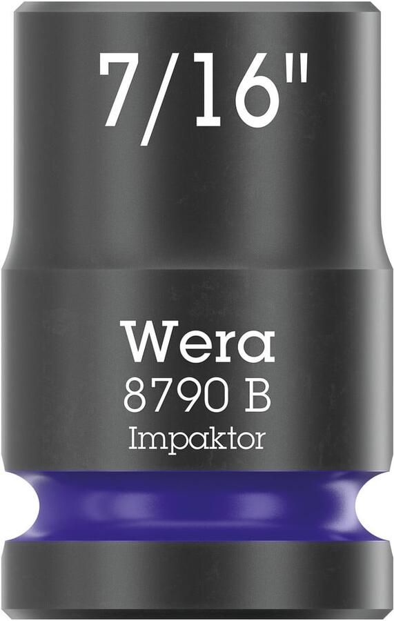 Wera 8790 B Impaktor-dop met 3 8"-aandrijving 7 16" x 30 mm 05005517001
