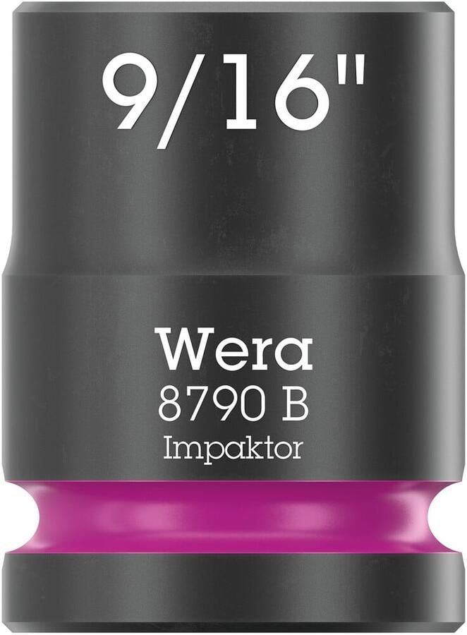 Wera 8790 B Impaktor-dop met 3 8"-aandrijving 9 16" x 30 mm 05005519001
