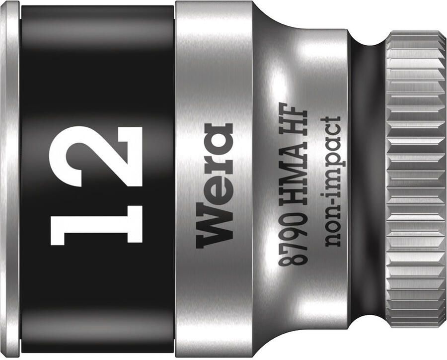 Wera 8790 HMA HF Zyklop Hand- en Machinedop met 1 4" Aandrijving met Vasthoudfunctie 12 0 mm 1 stuk(s) 05003727001