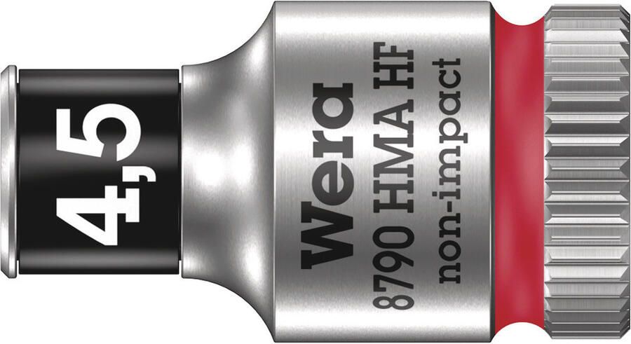 Wera 8790 HMA HF Zyklop Hand- en Machinedop met 1 4" Aandrijving met Vasthoudfunctie 4 5 mm 1 stuk(s) 05003718001 - Foto 2