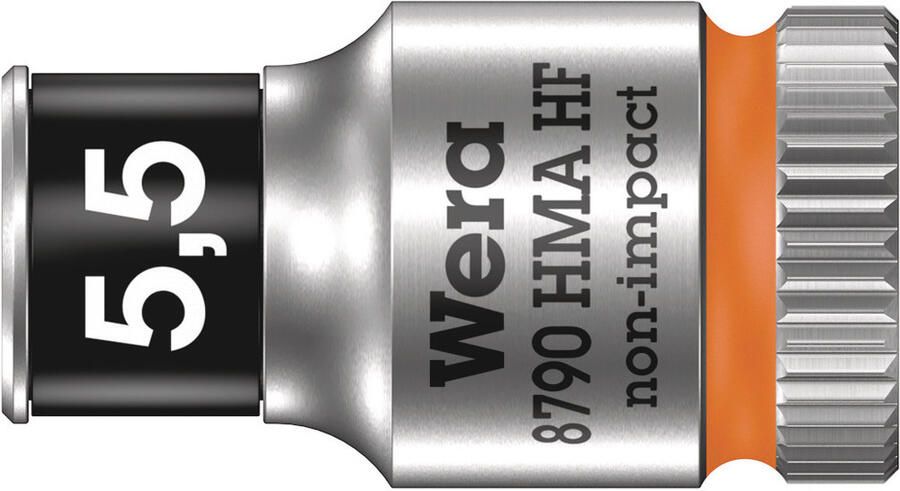 Wera 8790 HMA HF Zyklop Hand- en Machinedop met 1 4" Aandrijving met Vasthoudfunctie 5 mm 1 stuk(s) 05003720001 - Foto 2