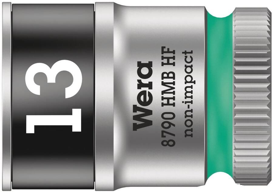 Wera 8790 HMB HF Zyklop Hand- en Machinedop met 3 8"-aandrijving met vasthoudfunctie 12.0 x 29.0 mm 1 stuk(s)