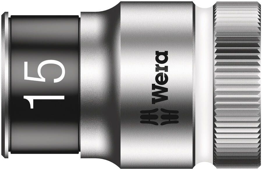 Wera 8790 HMC HF Zyklop Hand- en Machinedop met 1 2" Aandrijving met Vasthoudfunctie 15.0 mm 1 stuk(s) 05003735001