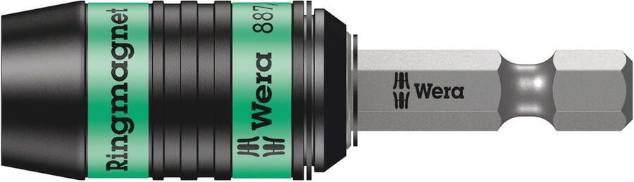 Wera 887 4 RR Rapidaptor Universele Bithouder met Ringmagneet 1 4 duim x 57 mm x 1 4 duim 1 stuk(s) 05052490001