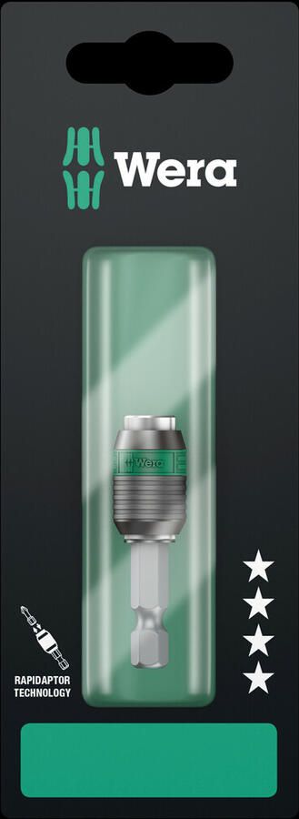 Wera 889 4 1 K Rapidaptor Universele Bithouder 1 4 duim x 50 mm 1 stuk(s) 05073421001