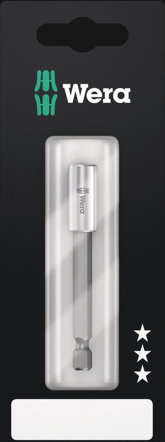 Wera 899 4 1 S Universele Bithouder met sterke spanring 1 4 duim x 75 mm 1 stuk(s) 05160924001
