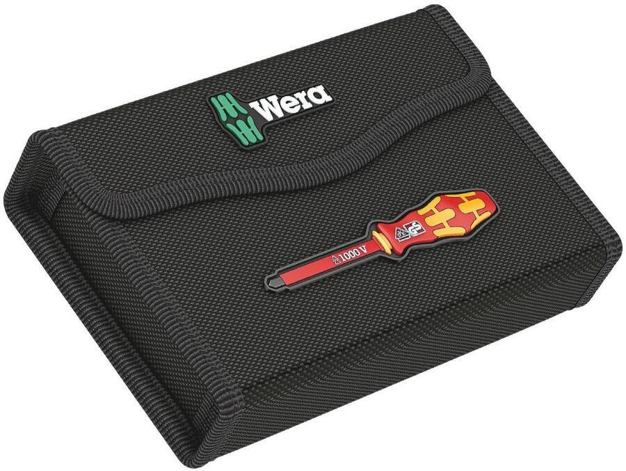 Wera 9413 Stoffen etui Kraftform Kompakt VDE 17 extra slim 1 leeg 240 x 148 x 47 mm 05136462001