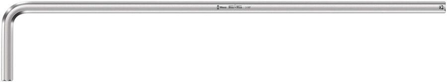 Wera 950 L HF Stiftsleutel metrisch verchroomd met vasthoudfunctie 3 x 126 mm 05022120001