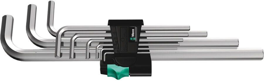 Wera 950 L 9 SM N Stifsleutelset metrisch verchroomd 9 -delig 1 stuk(s) 05021909001