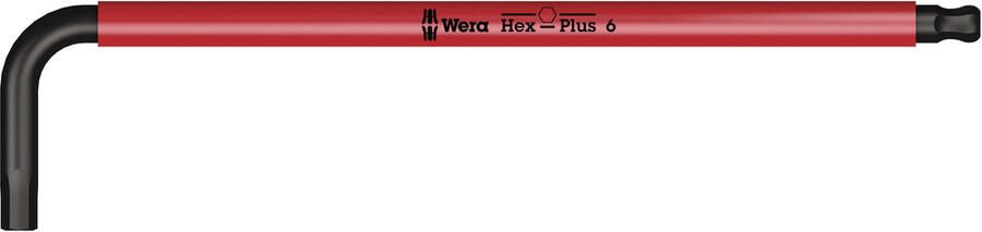 Wera 950 SPKL HF Stiftsleutel Multicolour Metrisch met vasthoudfunctie 6 0 mm 1 stuk(s) 05022203001