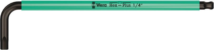 Wera 950 SPKL Stiftsleutel Multicolour Inch Maten 1 4 duim türkis 1 stuk(s) 05022636001