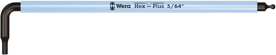 Wera 950 SPKL Stiftsleutel Multicolour Inch Maten 5 64 duim iceblue 1 stuk(s) 05022630001 - Foto 2