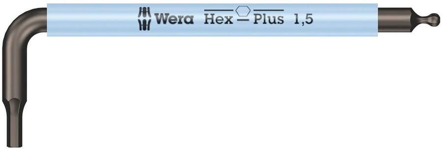 Wera 950 SPKS Stiftsleutel Multicolour metrisch 1.5 x 50 mm 05022678001