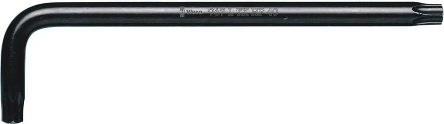 Wera 967 L TORX HF Stiftsleutel met Vasthoudfunctie BlackLaser TX 40 1 stuk(s) 05024168001