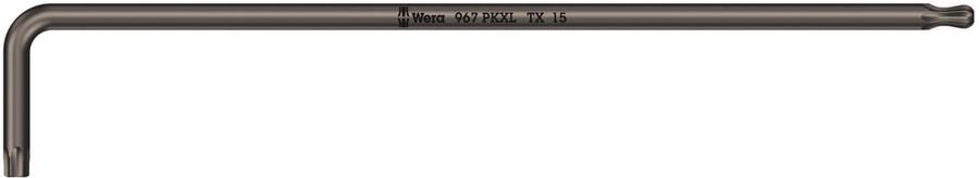 Wera 967 PKXL TORX Stiftsleutel lang TX 15 1 stuk(s) 05024464001