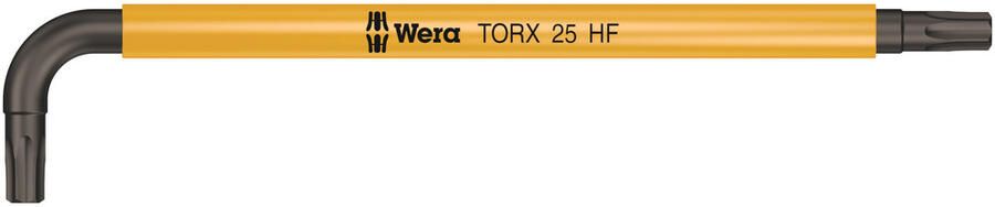 Wera 967 SL TORX HF Multicolour Stiftsleutel met Vasthoudfunctie TX 25 x 104 mm 1 stuk(s) 05024175001
