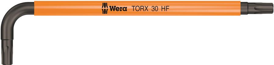 Wera 967 SL TORX HF Multicolour Stiftsleutel met Vasthoudfunctie TX 30 x 122 mm 1 stuk(s) 05024177001