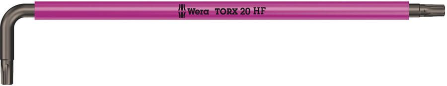 Wera 967 SXL HF TORX Stiftsleutel Multicolour met Vasthoudfunctie lang TX 20 1 stuk(s) 05024475001