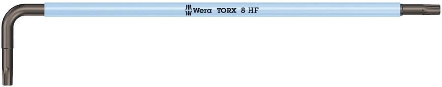 Wera 967 SXL HF TORX Stiftsleutel Multicolour met Vasthoudfunctie lang TX 8 1 stuk(s) 05024471001
