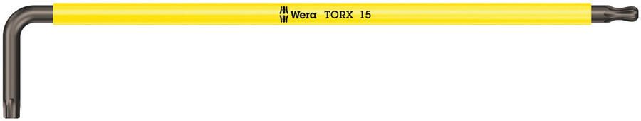 Wera 967 SXL TORX Stiftsleutel Multicolour lang TX 15 1 stuk(s) 05024484001