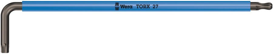 Wera 967 SXL TORX Stiftsleutel Multicolour lang TX 27 1 stuk(s) 05024487001