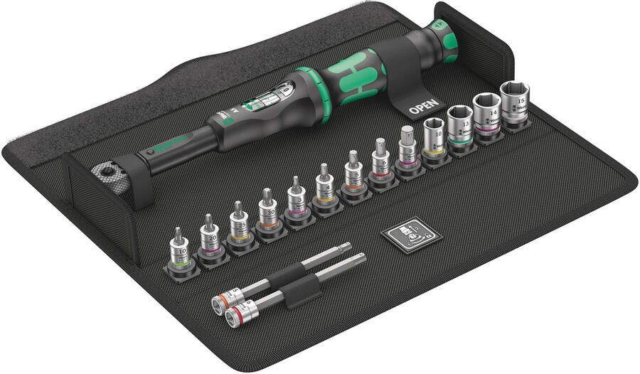 Wera Bicycle Set Torque 1 16-delig 05004180001