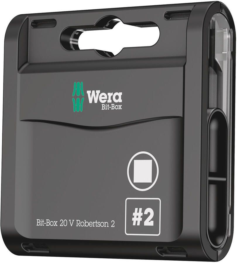 Wera Bit-Box 20 V Robertson 2 20-delig 1 stuk(s) 05057790001