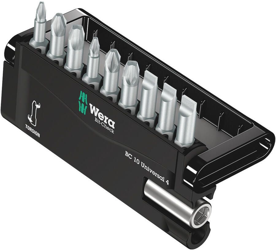 Wera Bit-Check 10 Universal 4 10 -delig 1 stuk(s) 05056159001