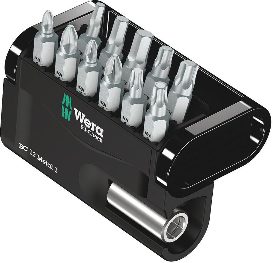 Mtools Wera BIT ASSORTIMENT BIT-CHECK 12 METAL 1 12-DELIG |