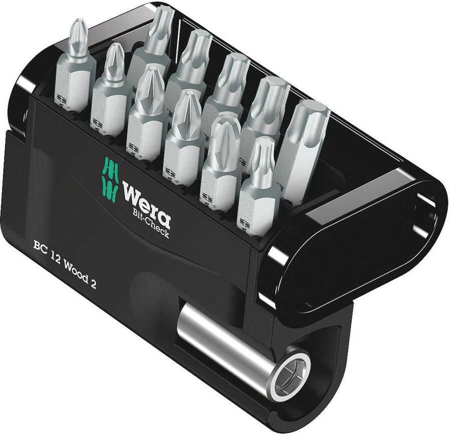 Mtools Wera BIT ASSORTIMENT BIT-CHECK 12 WOOD 2 12 -DELIG |
