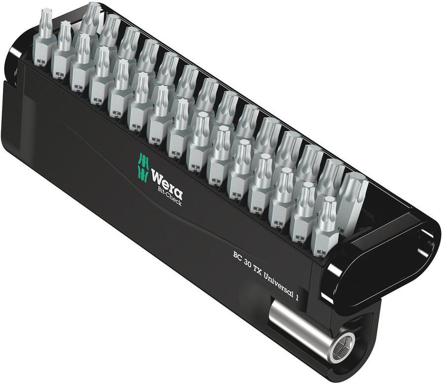 Wera Bit-Check 30 TX Universal 1 30 -delig 1 stuk(s) 05057908001