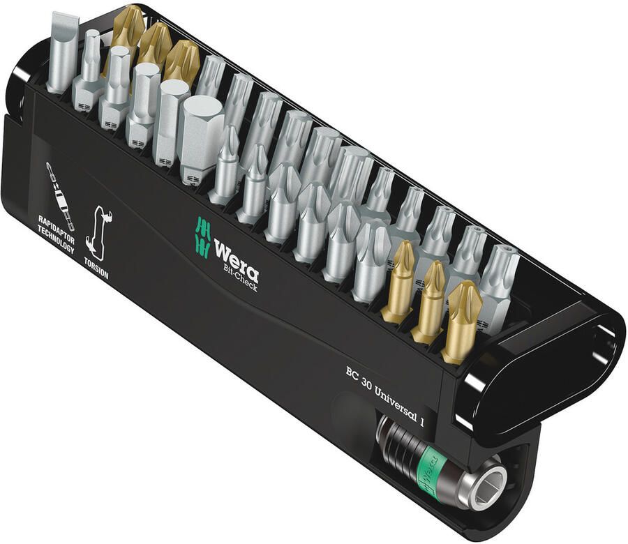 Wera Bit-Check 30 Universal 1 30 -delig 1 stuk(s) 05056440001