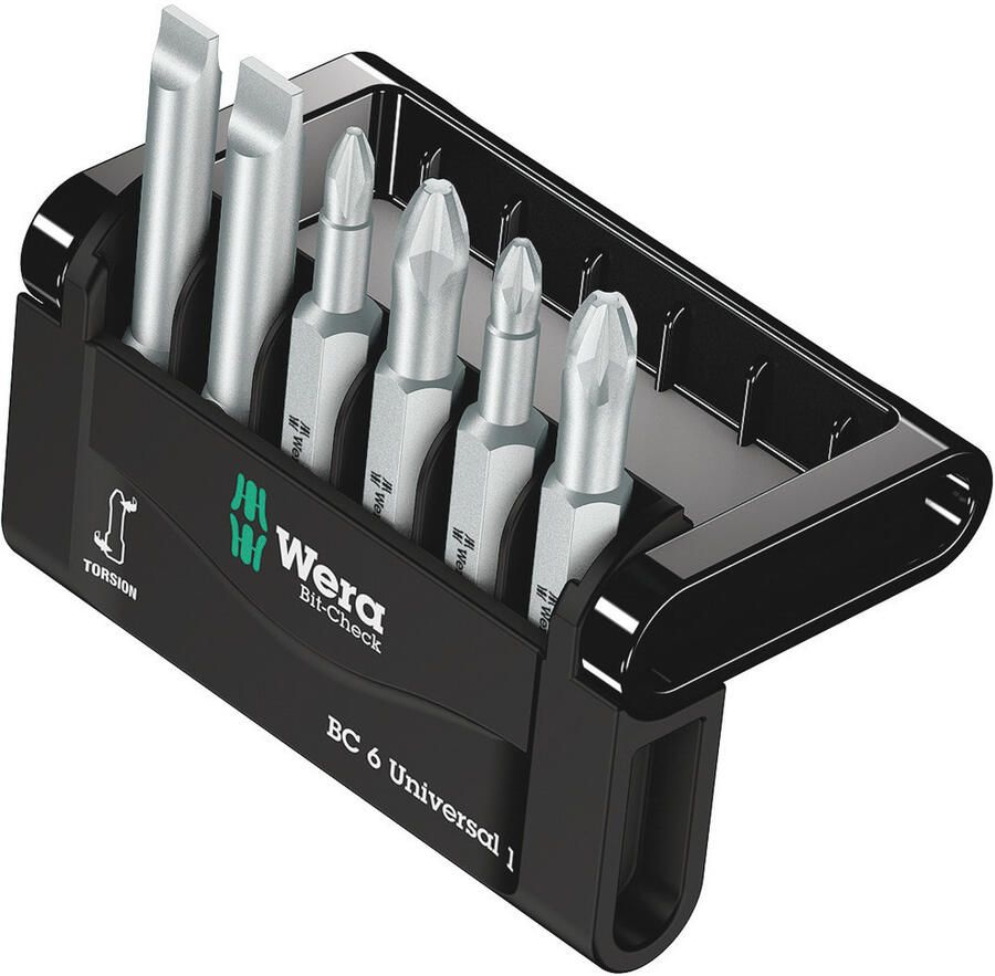 Wera Bit-Check 6 Universal 1 6 -delig 1 stuk(s) 05056474001