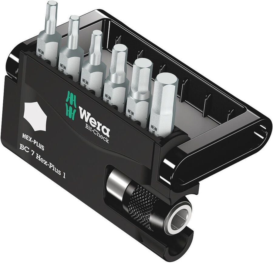 Wera Bit-Check 7 Hex-Plus 1 7 -delig 1 stuk(s) 05056168001