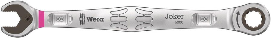 Wera Joker Steek- en ringratelsleutel # 8 1 stuk(s) 05073268001