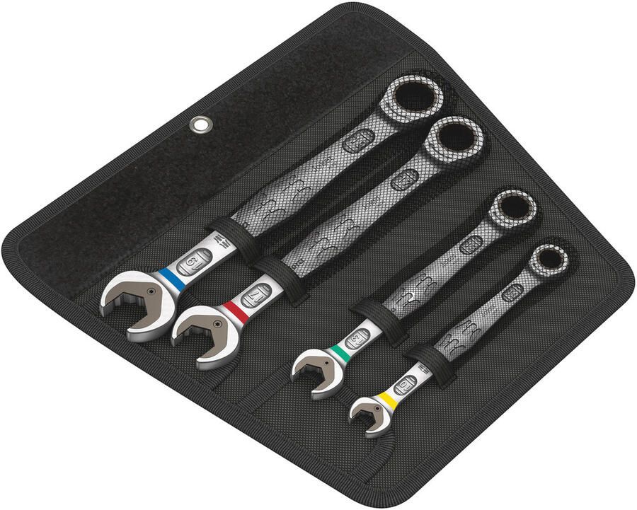 Wera Joker Steek- en ringratelsleutel-set 4 -delig 1 stuk(s) 05073290001