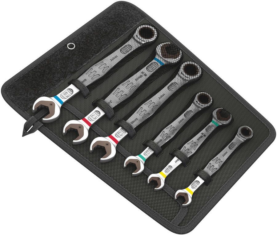 Wera Joker steek-ringratel- dubbele steeksleutel-set 6 -delig 1 stuk(s) 05020022001